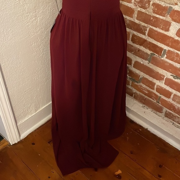 Lulus - Air of Romance Burgundy Maxi Dress - Picture 12 of 12